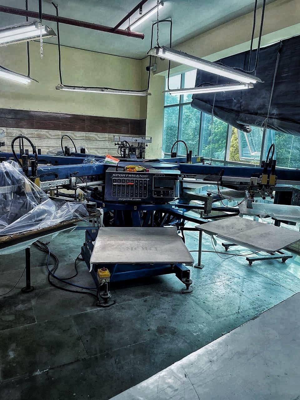 Garment production at a Moist Corp manufacturing facility